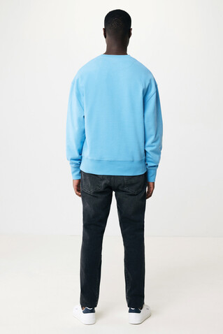 IQONIQ Kruger Relax-Rundhals-Sweater aus recycelt. Baumwolle tranquil blue bedrucken, Art.-Nr. T9302.010.XXXL IQONIQ Kruger Relax-Rundhals-Sweater aus recycelt. Baumwolle tranquil blue bedrucken, Art.-Nr. T9302.010.XXXL
