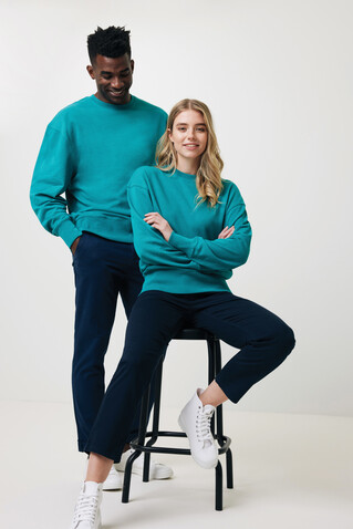 IQONIQ Kruger Relax-Rundhals-Sweater aus recycelt. Baumwolle verdigris bedrucken, Art.-Nr. T9302.009.XXL IQONIQ Kruger Relax-Rundhals-Sweater aus recycelt. Baumwolle verdigris bedrucken, Art.-Nr. T9302.009.XXL