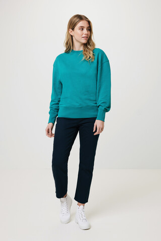 IQONIQ Kruger Relax-Rundhals-Sweater aus recycelt. Baumwolle verdigris bedrucken, Art.-Nr. T9302.009.XXL IQONIQ Kruger Relax-Rundhals-Sweater aus recycelt. Baumwolle verdigris bedrucken, Art.-Nr. T9302.009.XXL