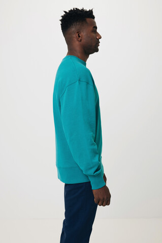 IQONIQ Kruger Relax-Rundhals-Sweater aus recycelt. Baumwolle verdigris bedrucken, Art.-Nr. T9302.009.XXL IQONIQ Kruger Relax-Rundhals-Sweater aus recycelt. Baumwolle verdigris bedrucken, Art.-Nr. T9302.009.XXL