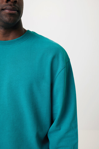IQONIQ Kruger Relax-Rundhals-Sweater aus recycelt. Baumwolle verdigris bedrucken, Art.-Nr. T9302.009.XXL IQONIQ Kruger Relax-Rundhals-Sweater aus recycelt. Baumwolle verdigris bedrucken, Art.-Nr. T9302.009.XXL