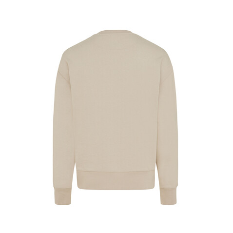 IQONIQ Kruger Relax-Rundhals-Sweater aus recycelt. Baumwolle desert bedrucken, Art.-Nr. T9302.006.XL