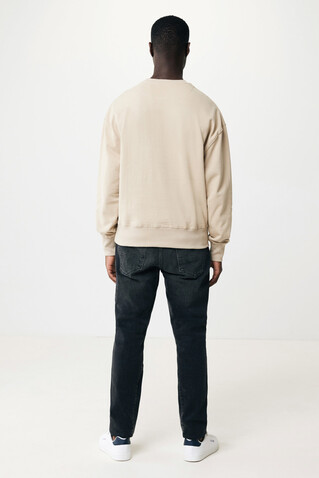 IQONIQ Kruger Relax-Rundhals-Sweater aus recycelt. Baumwolle desert bedrucken, Art.-Nr. T9302.006.XL