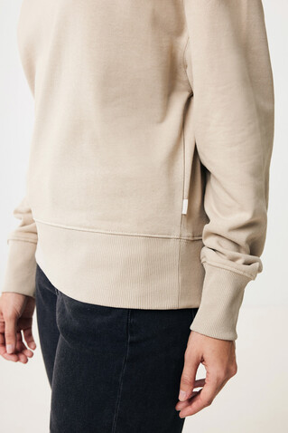 IQONIQ Kruger Relax-Rundhals-Sweater aus recycelt. Baumwolle desert bedrucken, Art.-Nr. T9302.006.XL
