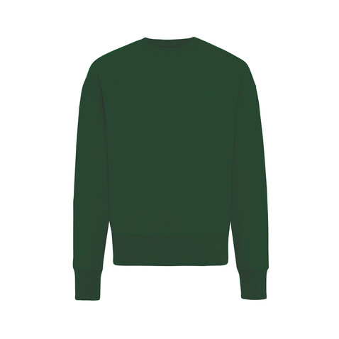 IQONIQ Kruger Relax-Rundhals-Sweater aus recycelt. Baumwolle forest green bedrucken, Art.-Nr. T9302.005.XS IQONIQ Kruger Relax-Rundhals-Sweater aus recycelt. Baumwolle forest green bedrucken, Art.-Nr. T9302.005.XS