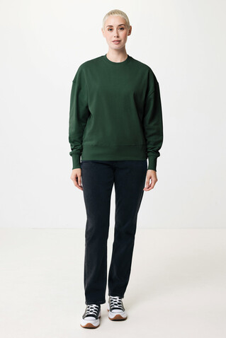 IQONIQ Kruger Relax-Rundhals-Sweater aus recycelt. Baumwolle forest green bedrucken, Art.-Nr. T9302.005.XS IQONIQ Kruger Relax-Rundhals-Sweater aus recycelt. Baumwolle forest green bedrucken, Art.-Nr. T9302.005.XS