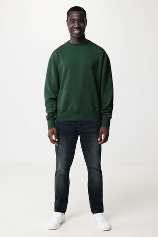 IQONIQ Kruger Relax-Rundhals-Sweater aus recycelt. Baumwolle forest green bedrucken, Art.-Nr. T9302.005.XS IQONIQ Kruger Relax-Rundhals-Sweater aus recycelt. Baumwolle forest green bedrucken, Art.-Nr. T9302.005.XS