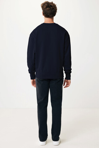 IQONIQ Kruger Relax-Rundhals-Sweater aus recycelt. Baumwolle navy blau bedrucken, Art.-Nr. T9302.002.S IQONIQ Kruger Relax-Rundhals-Sweater aus recycelt. Baumwolle navy blau bedrucken, Art.-Nr. T9302.002.S