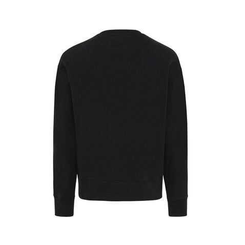 IQONIQ Kruger Relax-Rundhals-Sweater aus recycelt. Baumwolle schwarz bedrucken, Art.-Nr. T9302.001.XS IQONIQ Kruger Relax-Rundhals-Sweater aus recycelt. Baumwolle schwarz bedrucken, Art.-Nr. T9302.001.XS
