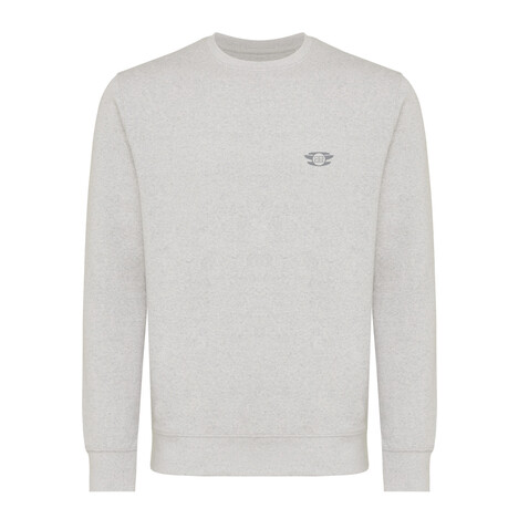 IQONIQ Etosha Lightweight Sweater aus recycelter Baumwolle light heather grey bedrucken, Art.-Nr. T9303.032.XXL IQONIQ Etosha Lightweight Sweater aus recycelter Baumwolle light heather grey bedrucken, Art.-Nr. T9303.032.XXL