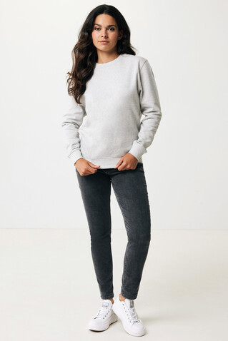 IQONIQ Etosha Lightweight Sweater aus recycelter Baumwolle light heather grey bedrucken, Art.-Nr. T9303.032.XXL IQONIQ Etosha Lightweight Sweater aus recycelter Baumwolle light heather grey bedrucken, Art.-Nr. T9303.032.XXL