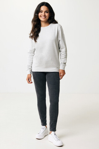 IQONIQ Etosha Lightweight Sweater aus recycelter Baumwolle light heather grey bedrucken, Art.-Nr. T9303.032.XXL IQONIQ Etosha Lightweight Sweater aus recycelter Baumwolle light heather grey bedrucken, Art.-Nr. T9303.032.XXL