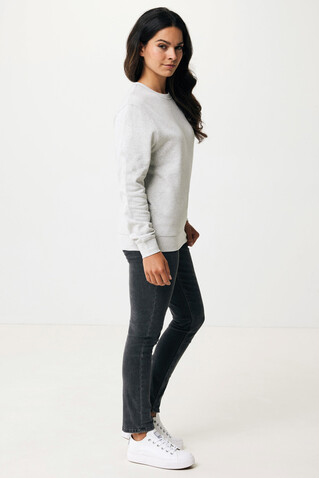 IQONIQ Etosha Lightweight Sweater aus recycelter Baumwolle light heather grey bedrucken, Art.-Nr. T9303.032.XXL IQONIQ Etosha Lightweight Sweater aus recycelter Baumwolle light heather grey bedrucken, Art.-Nr. T9303.032.XXL