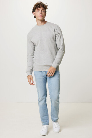 IQONIQ Etosha Lightweight Sweater aus recycelter Baumwolle light heather grey bedrucken, Art.-Nr. T9303.032.XXL IQONIQ Etosha Lightweight Sweater aus recycelter Baumwolle light heather grey bedrucken, Art.-Nr. T9303.032.XXL