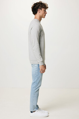 IQONIQ Etosha Lightweight Sweater aus recycelter Baumwolle light heather grey bedrucken, Art.-Nr. T9303.032.XXL IQONIQ Etosha Lightweight Sweater aus recycelter Baumwolle light heather grey bedrucken, Art.-Nr. T9303.032.XXL