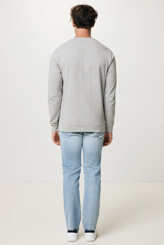 IQONIQ Etosha Lightweight Sweater aus recycelter Baumwolle light heather grey bedrucken, Art.-Nr. T9303.032.XXL IQONIQ Etosha Lightweight Sweater aus recycelter Baumwolle light heather grey bedrucken, Art.-Nr. T9303.032.XXL
