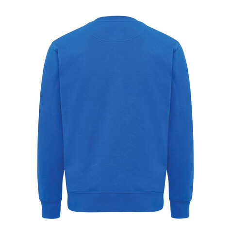 IQONIQ Etosha Lightweight Sweater aus recycelter Baumwolle Königsblau bedrucken, Art.-Nr. T9303.025.XXL