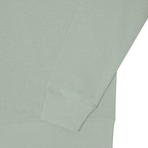 IQONIQ Etosha Lightweight Sweater aus recycelter Baumwolle Iceberg green bedrucken, Art.-Nr. T9303.023.XXXL
