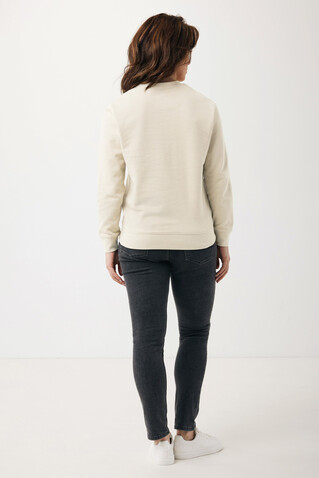 IQONIQ Etosha Lightweight Sweater aus recycelter Baumwolle natural raw bedrucken, Art.-Nr. T9303.018.XS