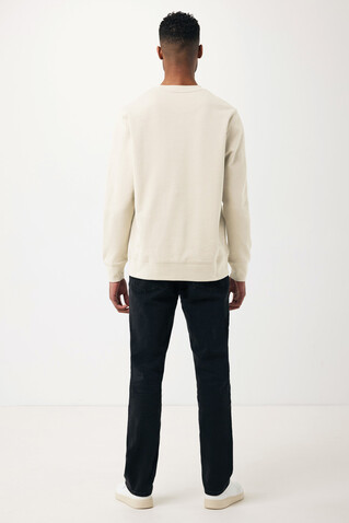 IQONIQ Etosha Lightweight Sweater aus recycelter Baumwolle natural raw bedrucken, Art.-Nr. T9303.018.XS