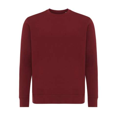 IQONIQ Etosha Lightweight Sweater aus recycelter Baumwolle burgunderrot bedrucken, Art.-Nr. T9303.007.XL IQONIQ Etosha Lightweight Sweater aus recycelter Baumwolle burgunderrot bedrucken, Art.-Nr. T9303.007.XL