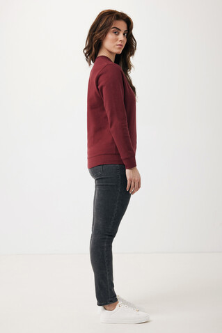 IQONIQ Etosha Lightweight Sweater aus recycelter Baumwolle burgunderrot bedrucken, Art.-Nr. T9303.007.XL IQONIQ Etosha Lightweight Sweater aus recycelter Baumwolle burgunderrot bedrucken, Art.-Nr. T9303.007.XL