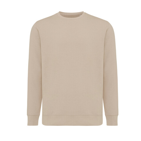 IQONIQ Etosha Lightweight Sweater aus recycelter Baumwolle desert bedrucken, Art.-Nr. T9303.006.S