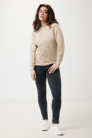 IQONIQ Etosha Lightweight Sweater aus recycelter Baumwolle desert bedrucken, Art.-Nr. T9303.006.S