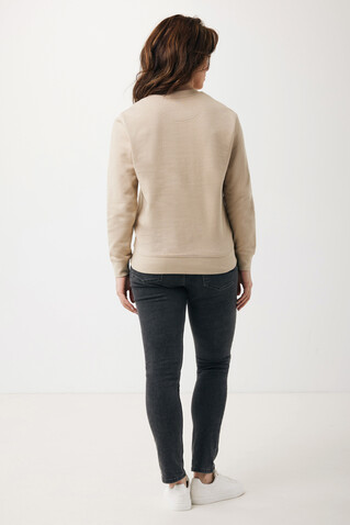 IQONIQ Etosha Lightweight Sweater aus recycelter Baumwolle desert bedrucken, Art.-Nr. T9303.006.S