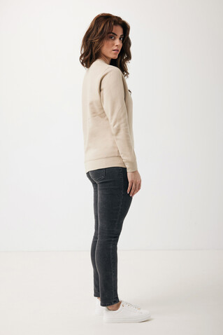 IQONIQ Etosha Lightweight Sweater aus recycelter Baumwolle desert bedrucken, Art.-Nr. T9303.006.S