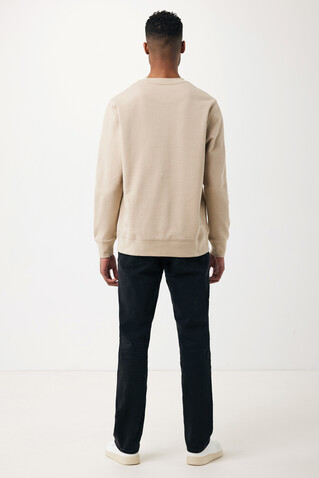 IQONIQ Etosha Lightweight Sweater aus recycelter Baumwolle desert bedrucken, Art.-Nr. T9303.006.S