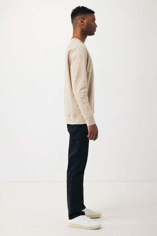 IQONIQ Etosha Lightweight Sweater aus recycelter Baumwolle desert bedrucken, Art.-Nr. T9303.006.S
