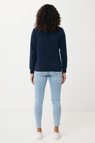 IQONIQ Etosha Lightweight Sweater aus recycelter Baumwolle navy blau bedrucken, Art.-Nr. T9303.002.XXL IQONIQ Etosha Lightweight Sweater aus recycelter Baumwolle navy blau bedrucken, Art.-Nr. T9303.002.XXL