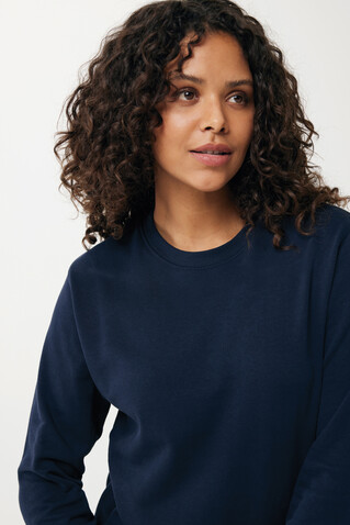 IQONIQ Etosha Lightweight Sweater aus recycelter Baumwolle navy blau bedrucken, Art.-Nr. T9303.002.XXL IQONIQ Etosha Lightweight Sweater aus recycelter Baumwolle navy blau bedrucken, Art.-Nr. T9303.002.XXL
