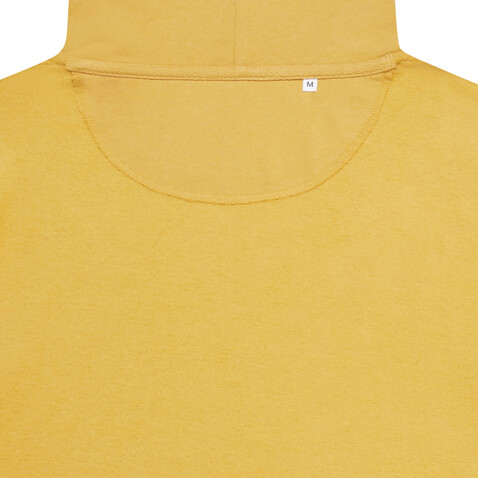 IQONIQ Jasper Hoodie aus recycelter Baumwolle ochre yellow bedrucken, Art.-Nr. T9400.021.XXXL IQONIQ Jasper Hoodie aus recycelter Baumwolle ochre yellow bedrucken, Art.-Nr. T9400.021.XXXL