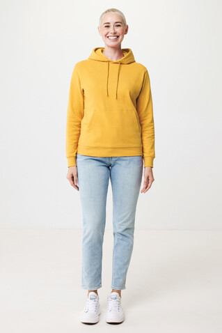 IQONIQ Jasper Hoodie aus recycelter Baumwolle ochre yellow bedrucken, Art.-Nr. T9400.021.XXXL IQONIQ Jasper Hoodie aus recycelter Baumwolle ochre yellow bedrucken, Art.-Nr. T9400.021.XXXL