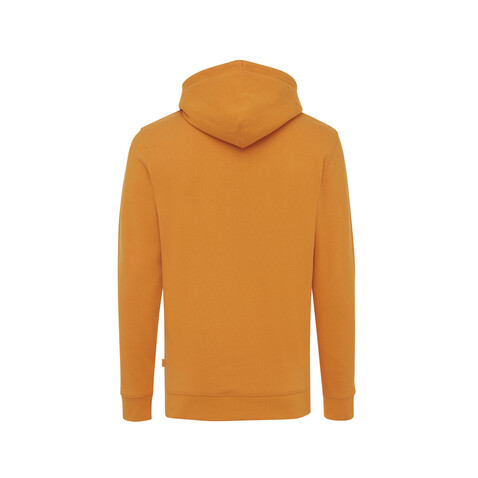 IQONIQ Jasper Hoodie aus recycelter Baumwolle sundial orange bedrucken, Art.-Nr. T9400.012.XXS