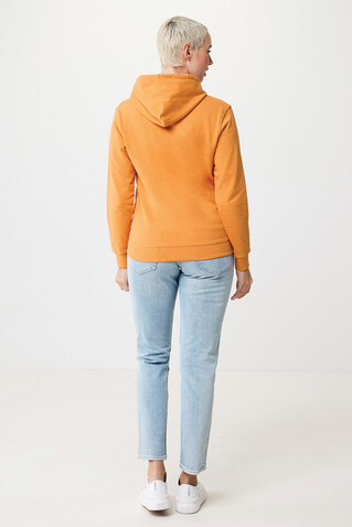 IQONIQ Jasper Hoodie aus recycelter Baumwolle sundial orange bedrucken, Art.-Nr. T9400.012.XXS
