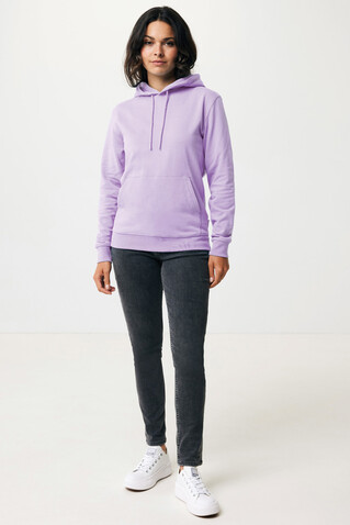 IQONIQ Jasper Hoodie aus recycelter Baumwolle lavender bedrucken, Art.-Nr. T9400.011.XL