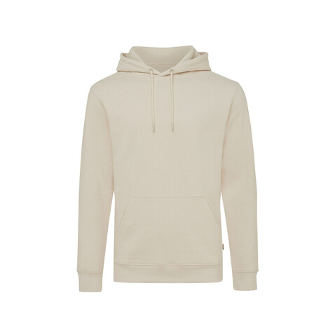 IQONIQ Torres ungefärbter Hoodie aus recycelter Baumwolle natural raw bedrucken, Art.-Nr. T9401.018.5XL