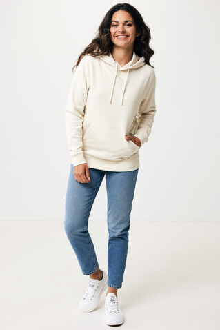 IQONIQ Torres ungefärbter Hoodie aus recycelter Baumwolle natural raw bedrucken, Art.-Nr. T9401.018.5XL