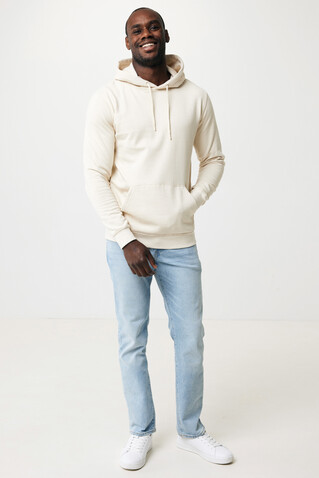 IQONIQ Torres ungefärbter Hoodie aus recycelter Baumwolle natural raw bedrucken, Art.-Nr. T9401.018.5XL