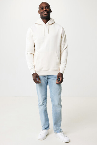 IQONIQ Torres ungefärbter Hoodie aus recycelter Baumwolle natural raw bedrucken, Art.-Nr. T9401.018.5XL