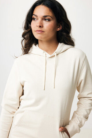 IQONIQ Torres ungefärbter Hoodie aus recycelter Baumwolle natural raw bedrucken, Art.-Nr. T9401.018.5XL