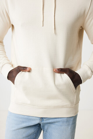IQONIQ Torres ungefärbter Hoodie aus recycelter Baumwolle natural raw bedrucken, Art.-Nr. T9401.018.5XL