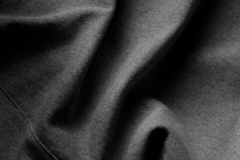 IQONIQ Torres ungefärbter Hoodie aus recycelter Baumwolle heather grey bedrucken, Art.-Nr. T9401.013.XL