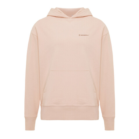IQONIQ Yoho Relax-Hoodie aus recycelter Baumwolle peach nectar bedrucken, Art.-Nr. T9402.038.S IQONIQ Yoho Relax-Hoodie aus recycelter Baumwolle peach nectar bedrucken, Art.-Nr. T9402.038.S