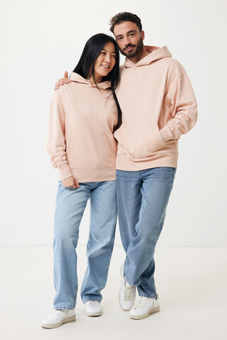 IQONIQ Yoho Relax-Hoodie aus recycelter Baumwolle peach nectar bedrucken, Art.-Nr. T9402.038.S IQONIQ Yoho Relax-Hoodie aus recycelter Baumwolle peach nectar bedrucken, Art.-Nr. T9402.038.S