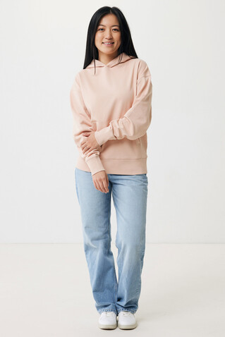IQONIQ Yoho Relax-Hoodie aus recycelter Baumwolle peach nectar bedrucken, Art.-Nr. T9402.038.S IQONIQ Yoho Relax-Hoodie aus recycelter Baumwolle peach nectar bedrucken, Art.-Nr. T9402.038.S