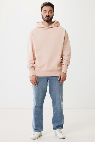 IQONIQ Yoho Relax-Hoodie aus recycelter Baumwolle peach nectar bedrucken, Art.-Nr. T9402.038.S IQONIQ Yoho Relax-Hoodie aus recycelter Baumwolle peach nectar bedrucken, Art.-Nr. T9402.038.S